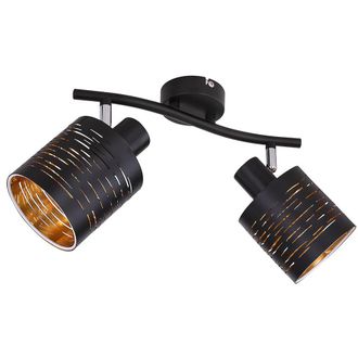 Globo Lighting Foco - Negro - Tunno - Metal - Foco De Superficie - E14 - 15342-2