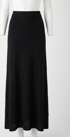 Z Supply Tibi Mesh Maxi Skirt In Black