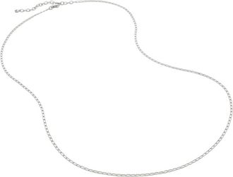 Monica Vinader Open Link necklace - women - Recycled Silver - One Size
