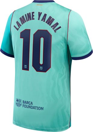 Nike Lamine Yamal Barcelona 2026/27 Stadium Third Nike Mens Dri-FIT Soccer Jersey in Green | NN204687233-FCB