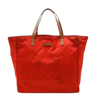 Gucci Pre-owned Tote Bags, female, Red, Size: ONE SIZE Pre-owned Nylon Tote
