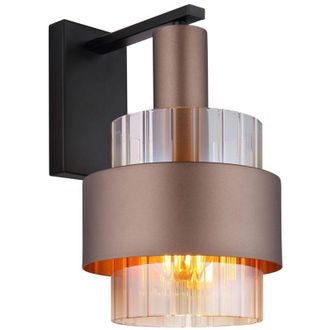 Globo Lighting Aplique De Pared - Milley - Bronce - Vidrio - L&aacute;mpara De