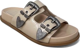 Shushop Dolly Two-Strap Sandal in Bone at Nordstrom, Size 8.5