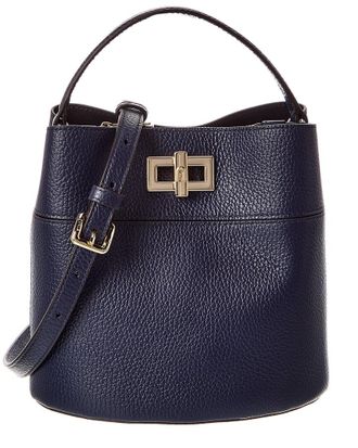 Furla Amelia Leather Bucket Bag