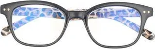 Kate Spade New York rebecca 49mm square optical glasses in Black Leopard at Nordstrom Rack, Size +0.00