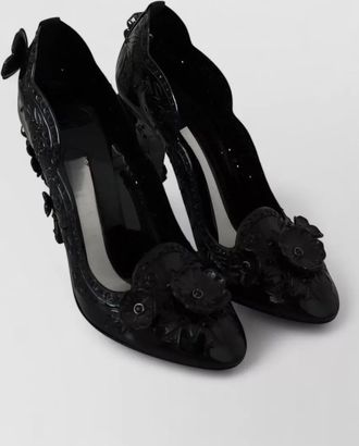 Dolce & Gabbana crystal embellished pumps