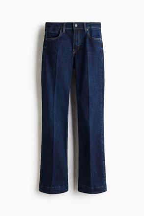 H&M Bootcut regular jeans in Dark Denim Blue at Nordstrom, Size 10