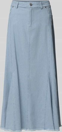 Christian Berg Jeansrock im 5-Pocket-Design in Blau, Gr&ouml;&szlig;e 34