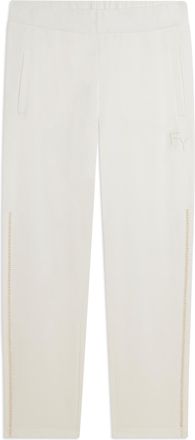 Freddy Pantaloni Sportivi con Gamba Dritta e Ricamo Traforato