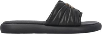 Pinko Scarpe Donna Pinko - Dames - Sandalen - Zwart - 36 EU - Leer - Schoenen