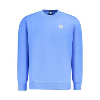 North Sails Blue Cotton Mens Mens Sweatshirt
