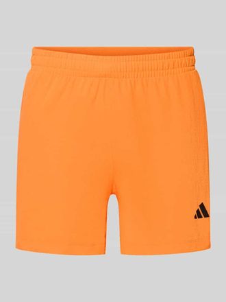 adidas Regular Fit Shorts mit Logo-Print Modell Power in Orange, Gr&ouml;&szlig;e XXL