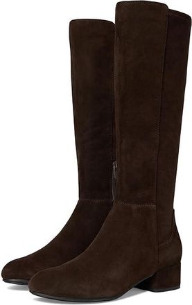 Dune London Tayla Womens Boots Dark Brown : 36.5 (US Womens 6.5) B - Medium, Suede