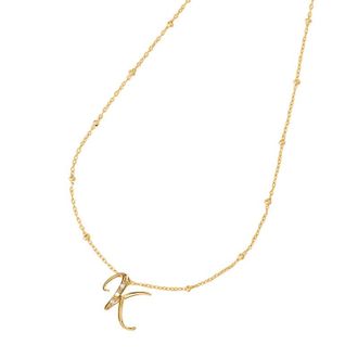 Dower & Hall Gold Vermeil & Diamond Letter Pendants