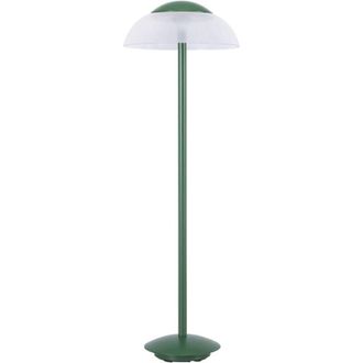 Forlight Forlight - Eclipta Ii Baliza Exterior En Color Verde Con Led Blanco C&aacute;ildo 3000k