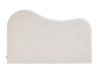 VENTE-UNIQUE.COM Cabecero tela blanco 140x190 cm, 140x200 cm