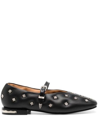 Toga Archives Mary Jane con punta quadrata - Nero