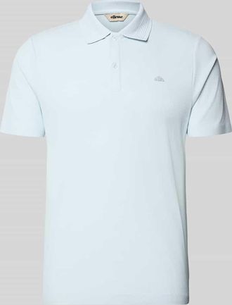 Ellesse Slim Fit Poloshirt mit Logo Modell EDMOND in Hellblau, Gr&ouml;&szlig;e XXL
