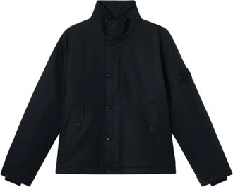 Stone Island Jassen Blue - Heren - Zomerjassen - Blauw - XL - Jassen