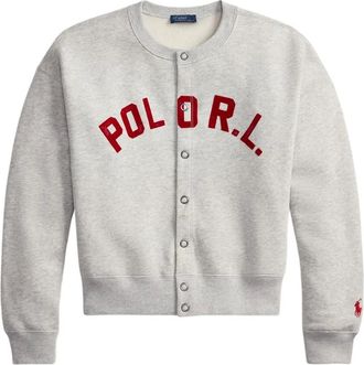 Polo Ralph Lauren Fleece sweater met logo - Grijs