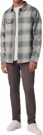 Vuori Clothing Range Shirt Jacket 2.0 In Mushroom