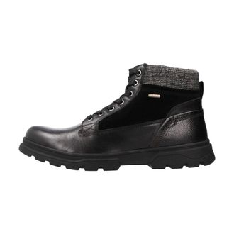 Geox Clintfordb ABX Veterboots - Heren - Schoenen - Zwart - Maat: 43 EU Zijde
