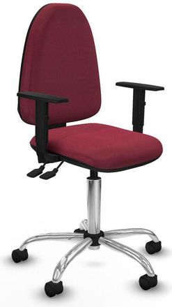 Piqueras y Crespo Piqueras Y Crespo B1d05rn Silla De Oficina Granate Ergon&oacute;mica