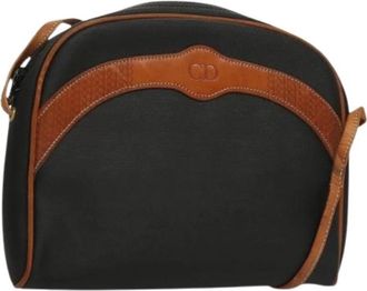 Dior Pre-owned Vintage Schoudertas - Dames - Vintage Schoudertas - Zwart - ONE Size - Leer - Vintage