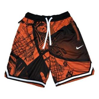 Nike Dri-Fit Nike High School League Comics Elite Basketball Shorts Mens Orange CI9082-890