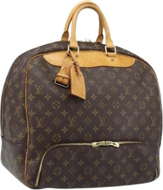Louis Vuitton Pre-owned Weekend Bags, female, Brown, Size: ONE SIZE Pre-owned Monogram Canvas Boston Bag