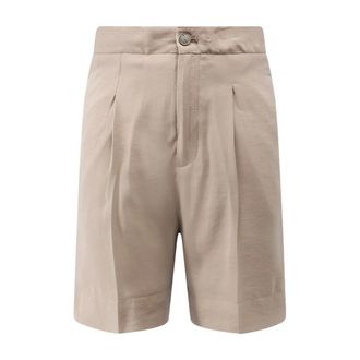 Hev&ograve; Mujer, Pantalones cortos, Beige, Talla: S