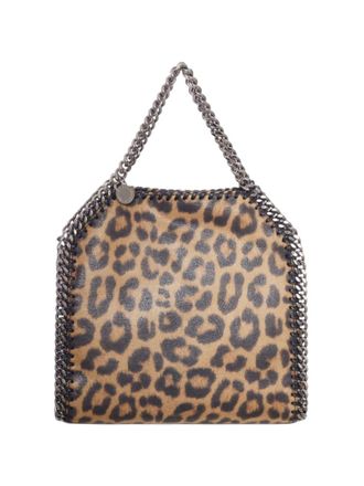 Stella McCartney Leopard Print Falabella Mini Tote