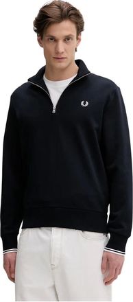 Fred Perry Coltruien - Heren - Sweatshirts & Hoodies - Blauw - Maat: 2XL