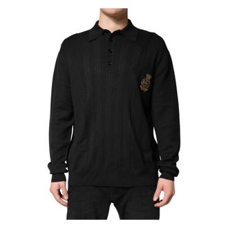 Dolce & Gabbana Hombre, Jerseys, Negro, Talla: M