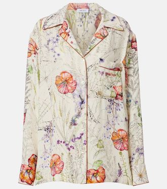 Alexander McQueen Meadow oversized shirt