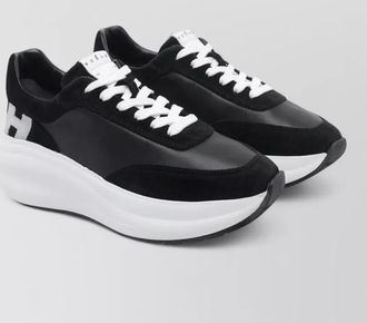 Hogan leather low-top sneakers