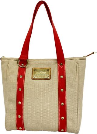 Louis Vuitton Beige Tote Bag (Pre-Owned)