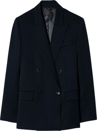 Nili Lotan Leston Blazer - Dames - Blazers - Zwart - M - Wol - Jassen