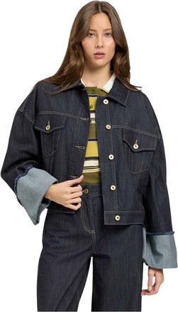 Twinset Chaqueta vaquera - Jackets - Mujer - Azul - S