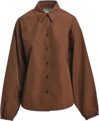 Essentiel Mujer, Blusas y Camisas, Marr&oacute;n, Talla: S