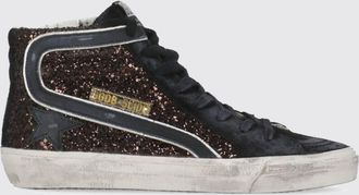 Golden Goose Sneakers Slide Golden Goose in pelle used e glitter