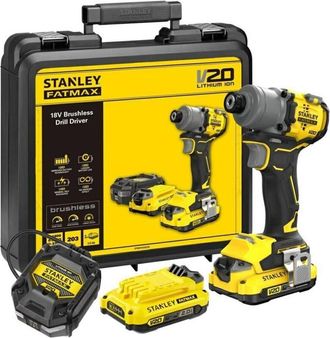 Stanley Visseuse A Impacts - Stanley - Sfmcf830d2k-qw - 203 Nm - 18v - 2 Batteries 2 Ah