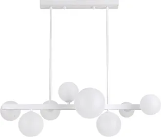Fabrilamp Lozolla Lampada Da Soffitto Allungata De 8xg9 Bianco