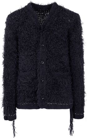 sacai Furry Knit Cardigan