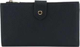 Pourchet Club Grand Wallet - Dames - Portefeuilles - Blauw - ONE Size - Leer - Accessoires