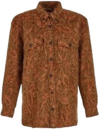 Dries Van Noten Cromo Shirt - Heren - Casual Overhemden - Bruin - M - Overhemden