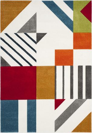 Safavieh Alfombra beige/azul 160 x 229 cm