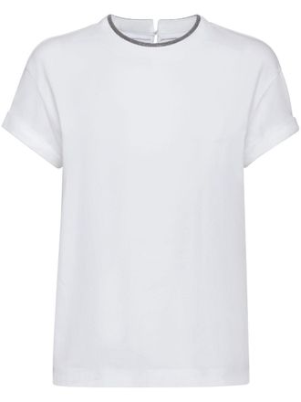 Brunello Cucinelli Brunello Cucinelli Baumwoll -T -Shirt
