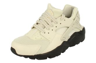 Nike Childrens Unisex Huarache Run Gs Beige Trainers - Size UK 5.5