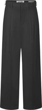 Rossi Noa Fluid Cade Broek - Dames - Wijde Broeken - Grijs - M - Polyester - Broeken